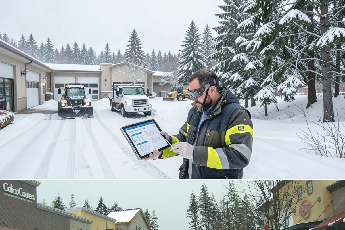Beet Juice Deicer Application in Mill Creek, Snohomish County, WA - Beet juice brine blends are applied ahead of colder freeze events, most often December through January.
