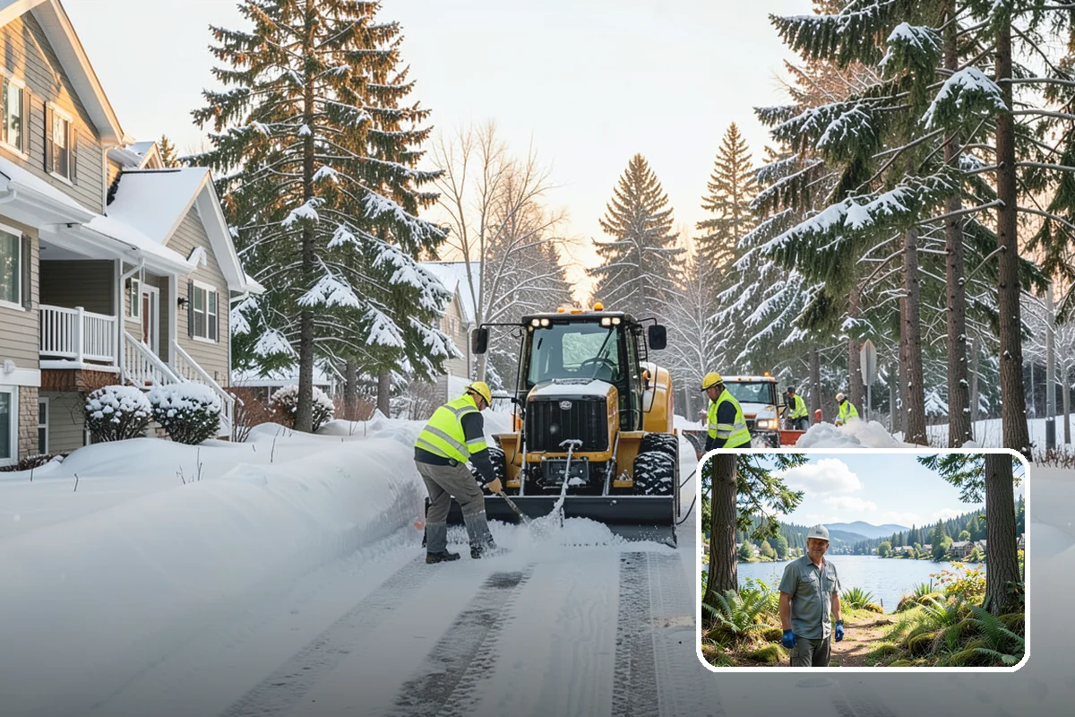 Beet Juice Deicer Application in Milton, King County, WA - Extends brine's effective range into colder temperatures