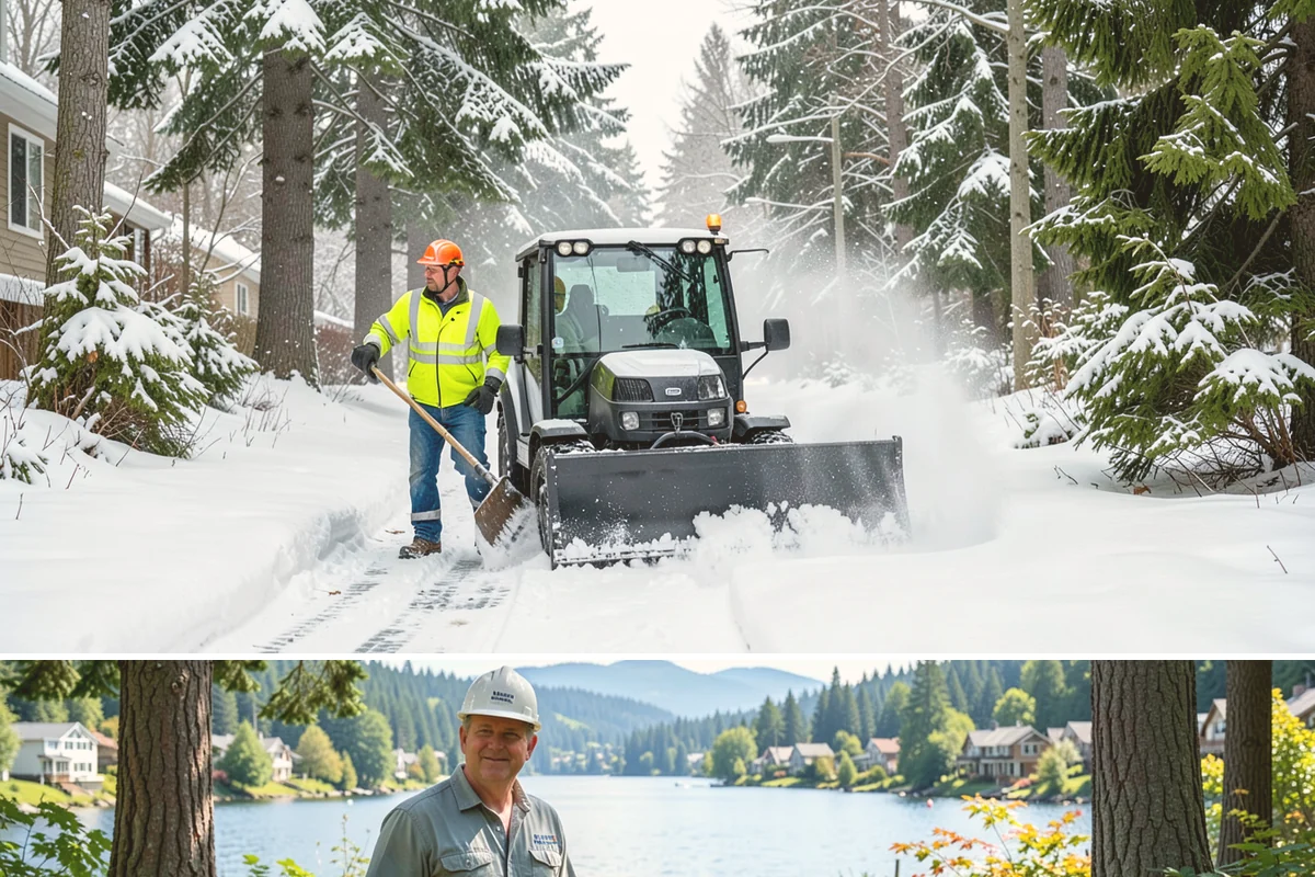 Beet Juice Deicer Application in Milton, King County, WA - Beet juice brine blends are applied ahead of colder freeze events, most often December through January.