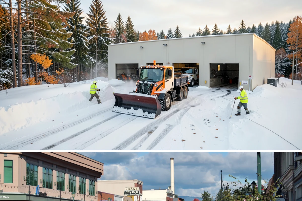 Beet Juice Deicer Application in Monroe, Snohomish County, WA - Beet juice brine blends are applied ahead of colder freeze events, most often December through January.