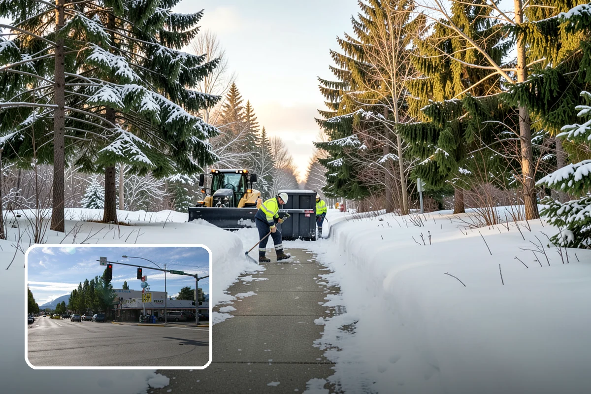 Beet Juice Deicer Application in North Bend, King County, WA - Extends brine's effective range into colder temperatures
