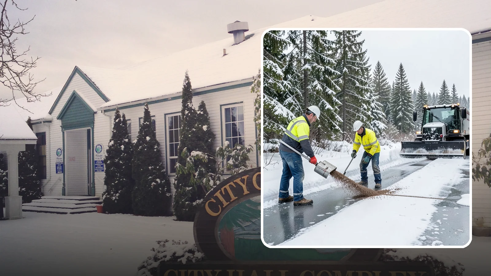 Beet Juice Deicer Application in Pacific, King County, WA - Beet juice deicer application blends an agricultural byproduct with brine to melt ice at colder temperatures using less salt.