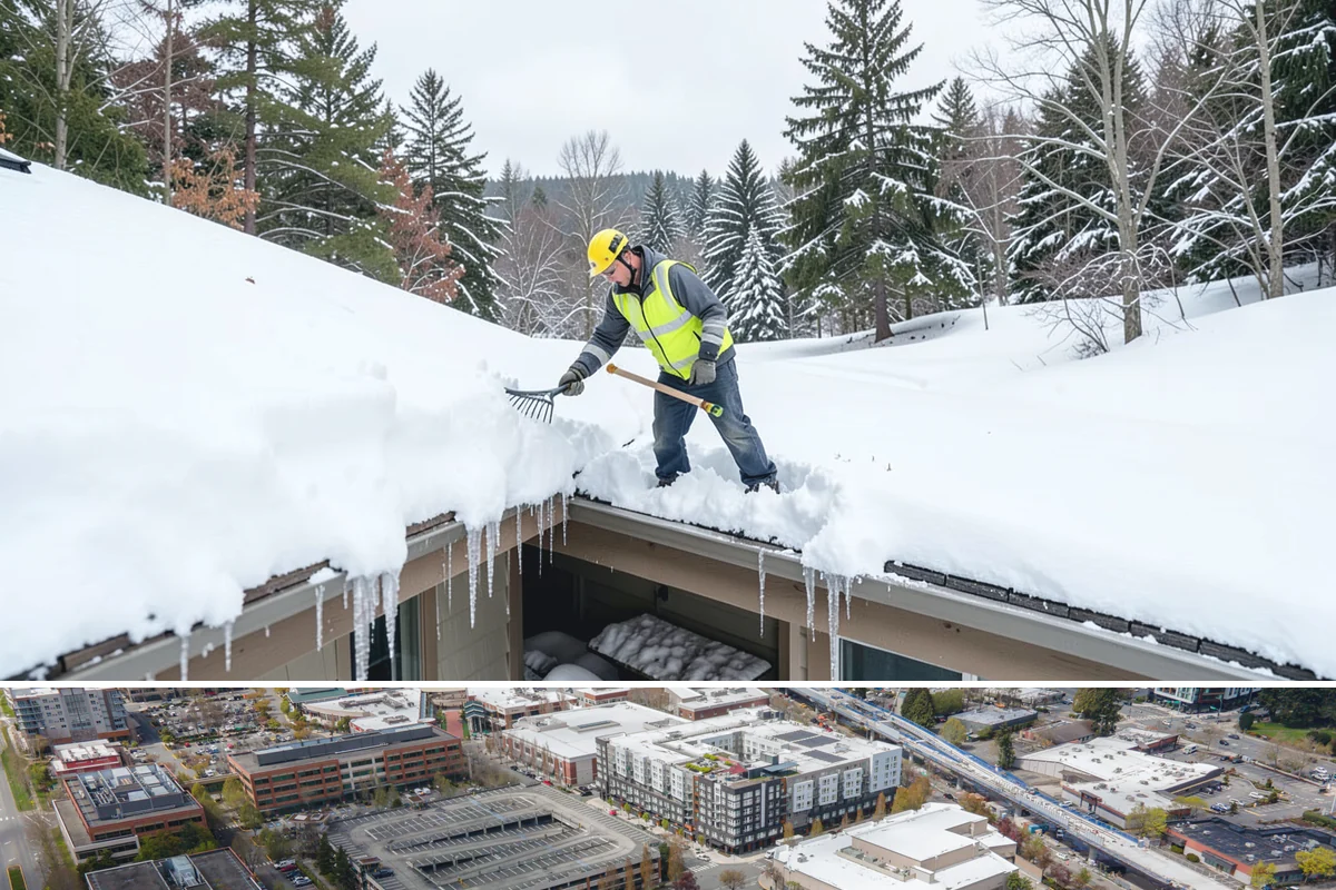 Beet Juice Deicer Application in Redmond, King County, WA - Beet juice brine blends are applied ahead of colder freeze events, most often December through January.