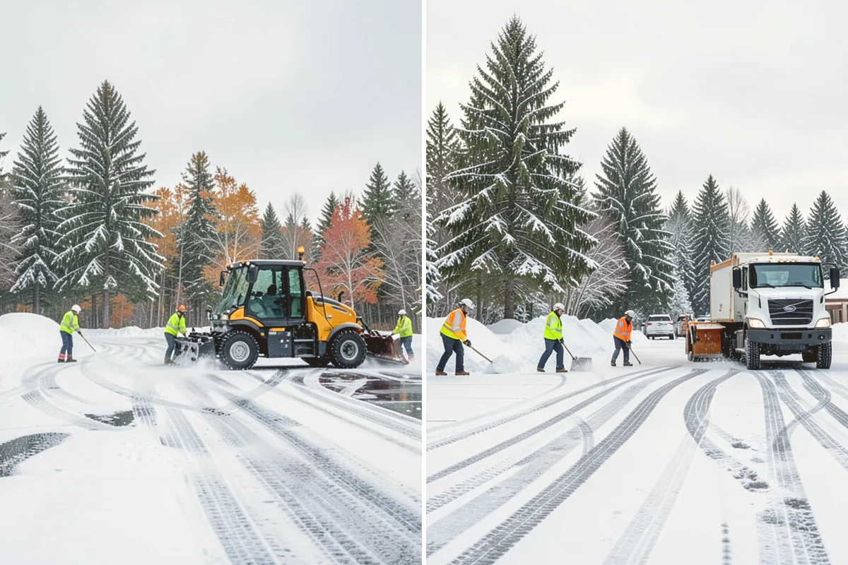 Beet Juice Deicer Application in Sammamish, King County, WA - Blend beet juice additive into salt brine at the target ratio