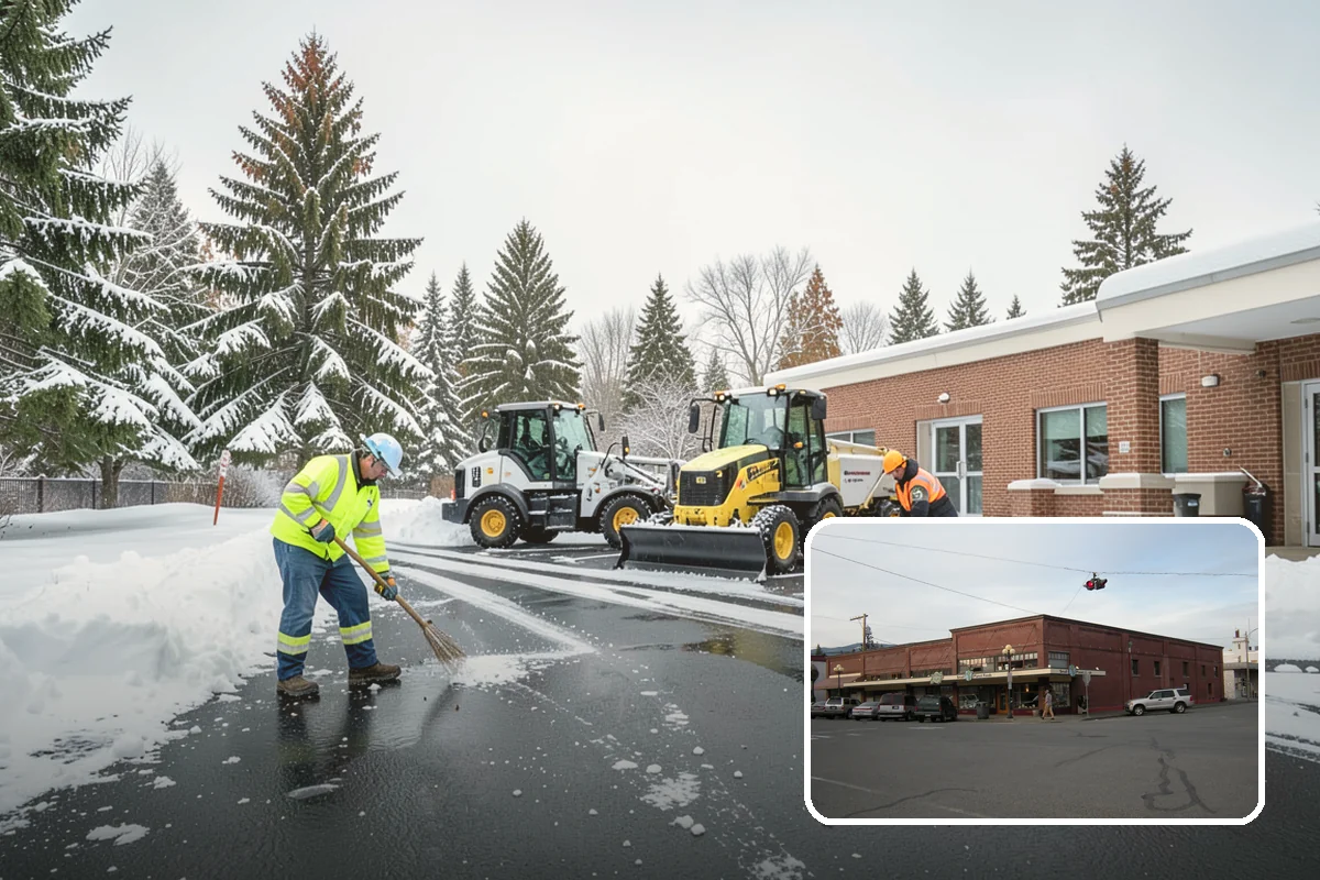 Beet Juice Deicer Application in Sedro-Woolley, Skagit County, WA - Extends brine's effective range into colder temperatures