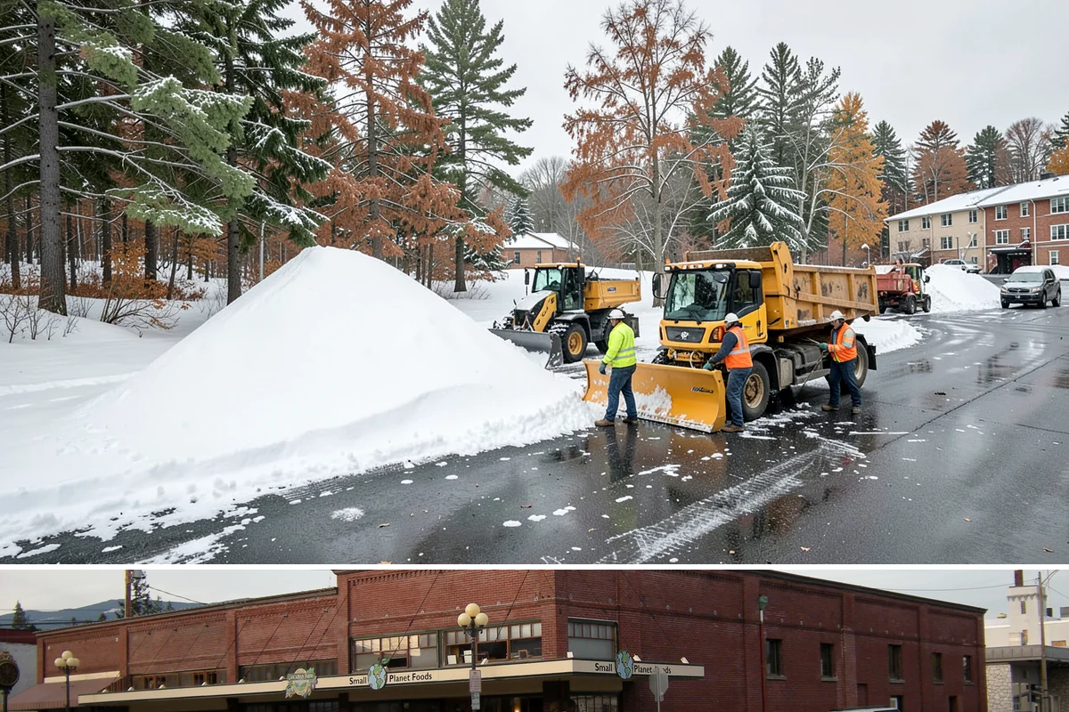Beet Juice Deicer Application in Sedro-Woolley, Skagit County, WA - Beet juice brine blends are applied ahead of colder freeze events, most often December through January.