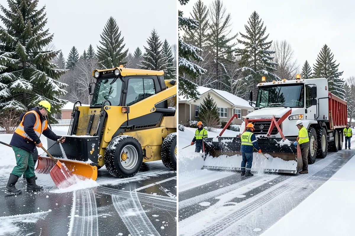 Beet Juice Deicer Application in Shoreline, King County, WA - Blend beet juice additive into salt brine at the target ratio
