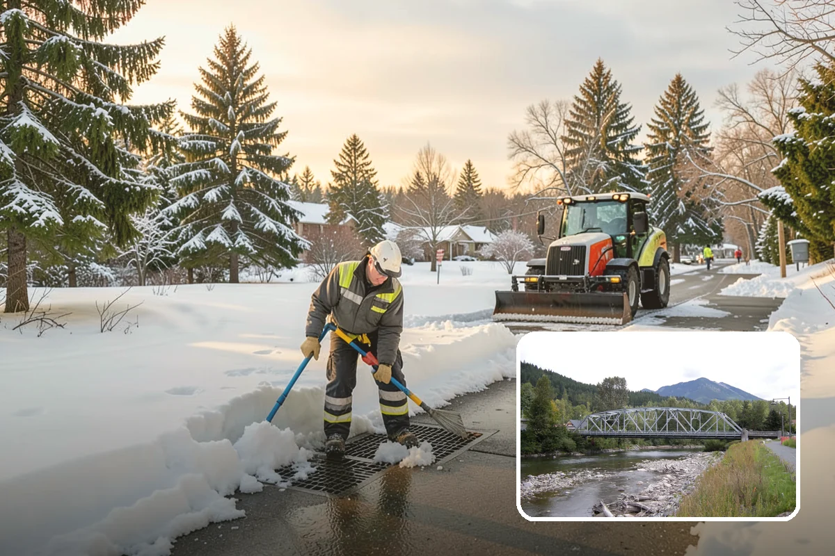 Beet Juice Deicer Application in Skykomish, King County, WA - Extends brine's effective range into colder temperatures