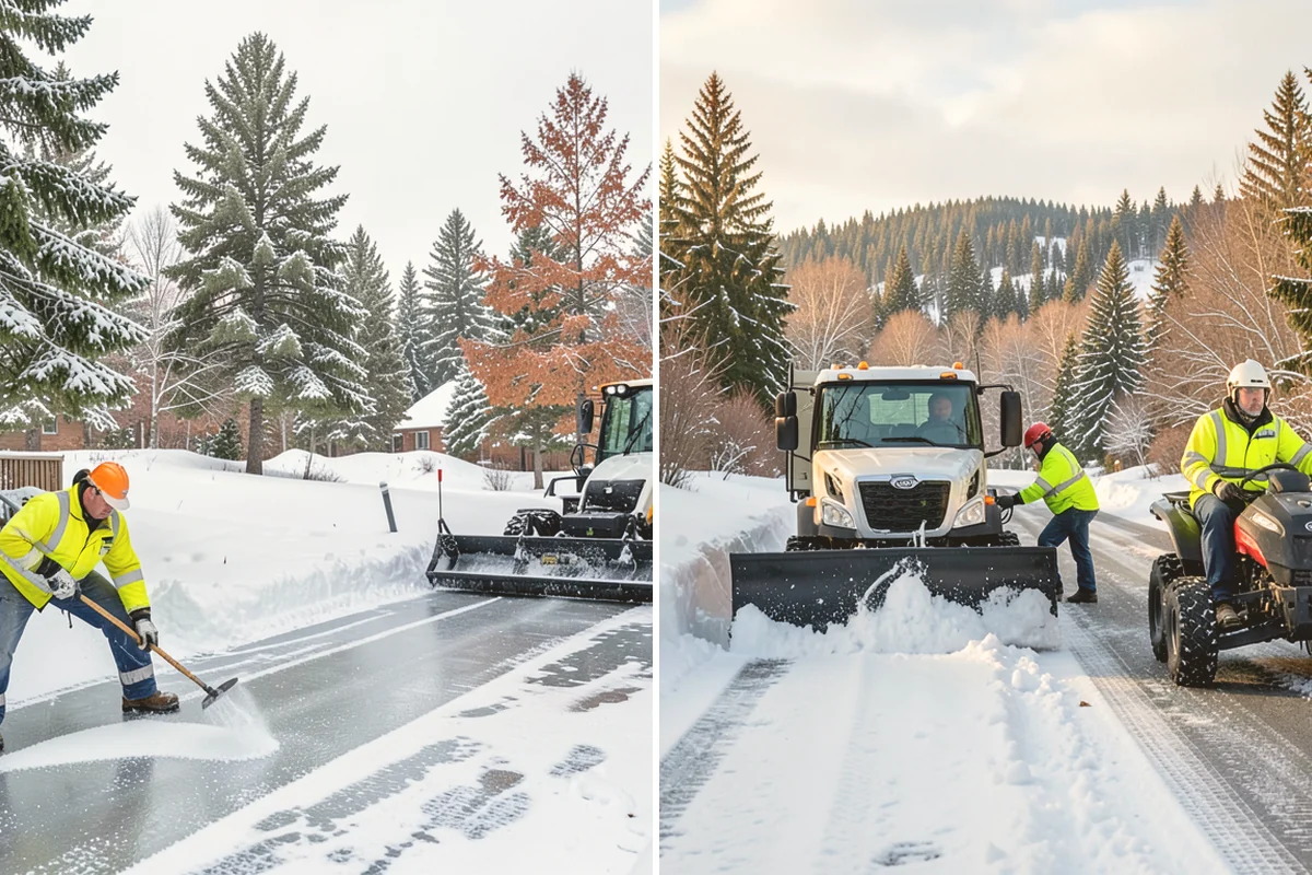 Beet Juice Deicer Application in Stanwood, Snohomish County, WA - Blend beet juice additive into salt brine at the target ratio