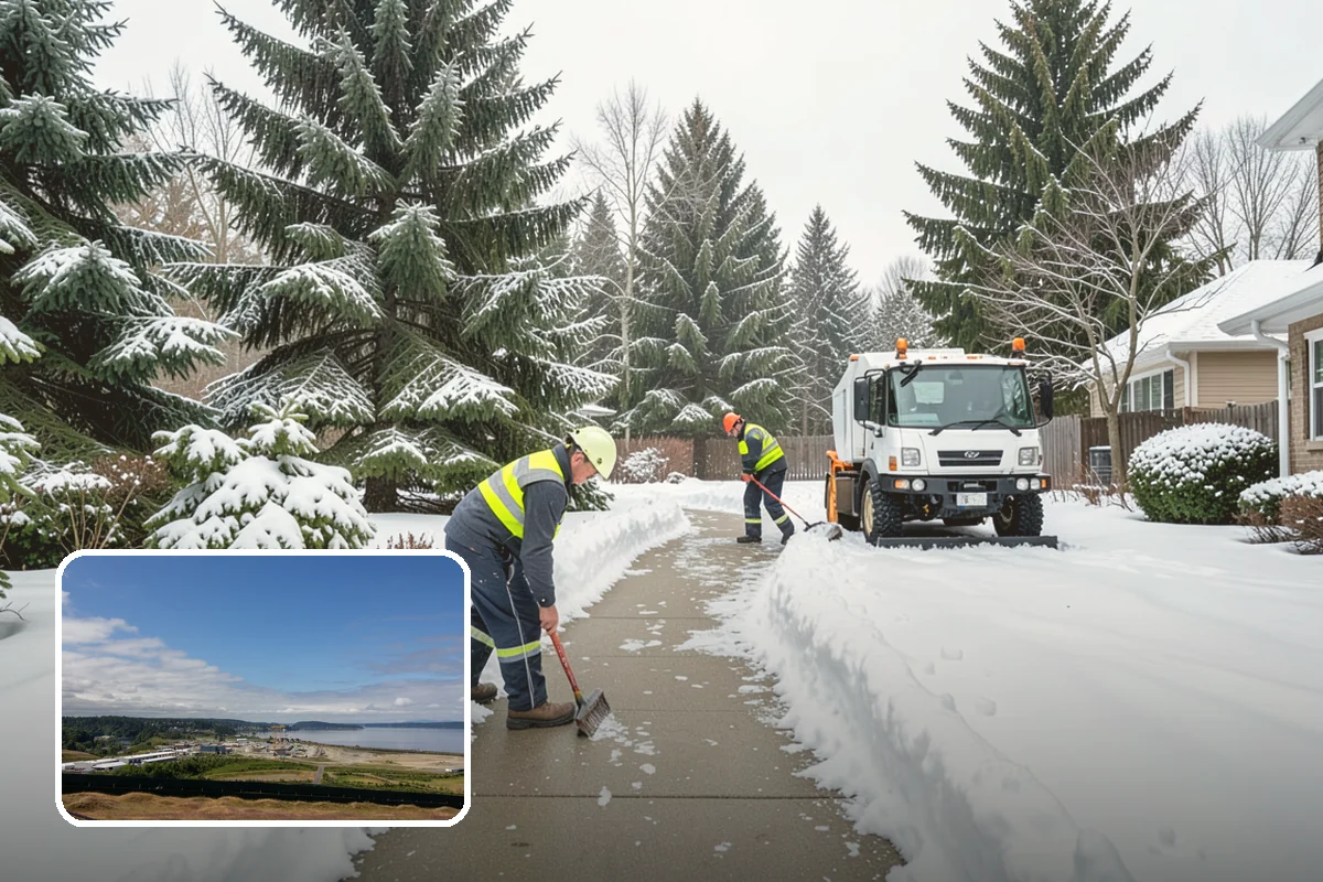 Beet Juice Deicer Application in University Place, Pierce County, WA - Extends brine's effective range into colder temperatures