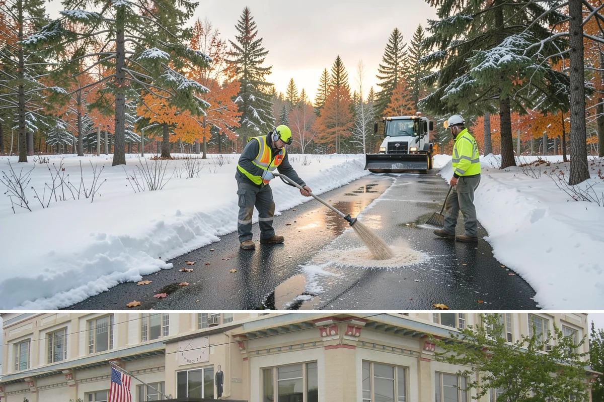 Big Box Store Snow Removal in Anacortes, Skagit County, WA - Western Washington big box lots see most events between late November and February, usually from short lowland snaps rather than...