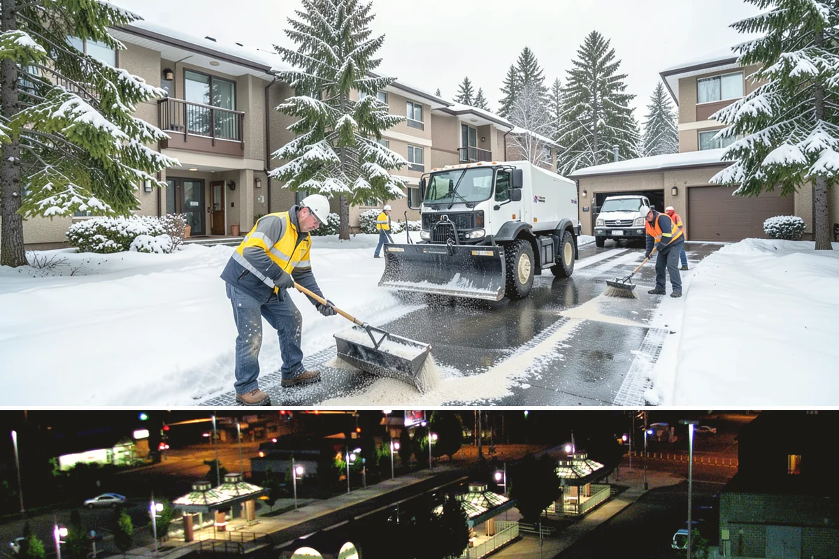 Big Box Store Snow Removal in Auburn, King County, WA - Western Washington big box lots see most events between late November and February, usually from short lowland snaps rather than...