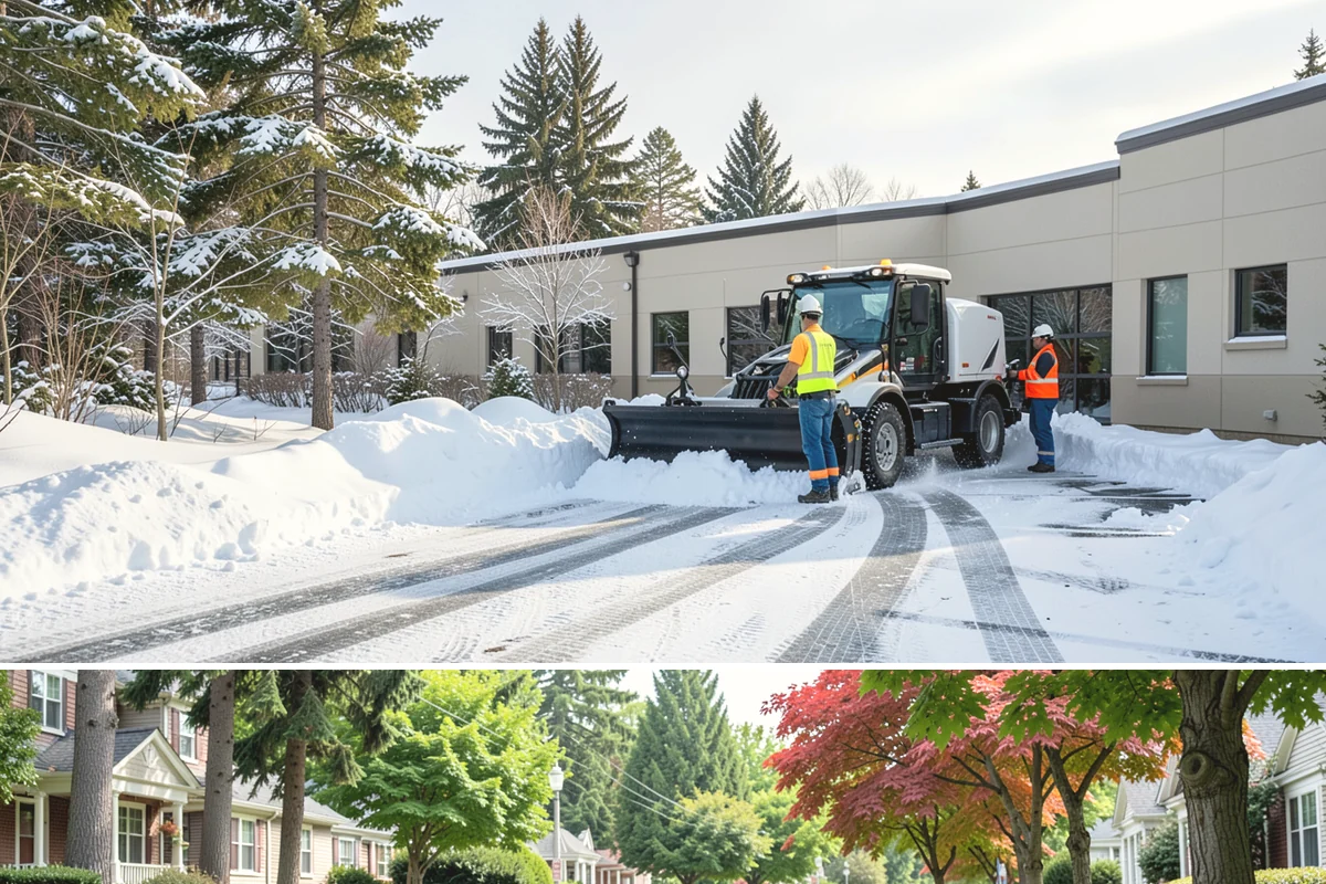 Big Box Store Snow Removal in Beaux Arts Village, King County, WA - Western Washington big box lots see most events between late November and February, usually from short lowland snaps rather than...