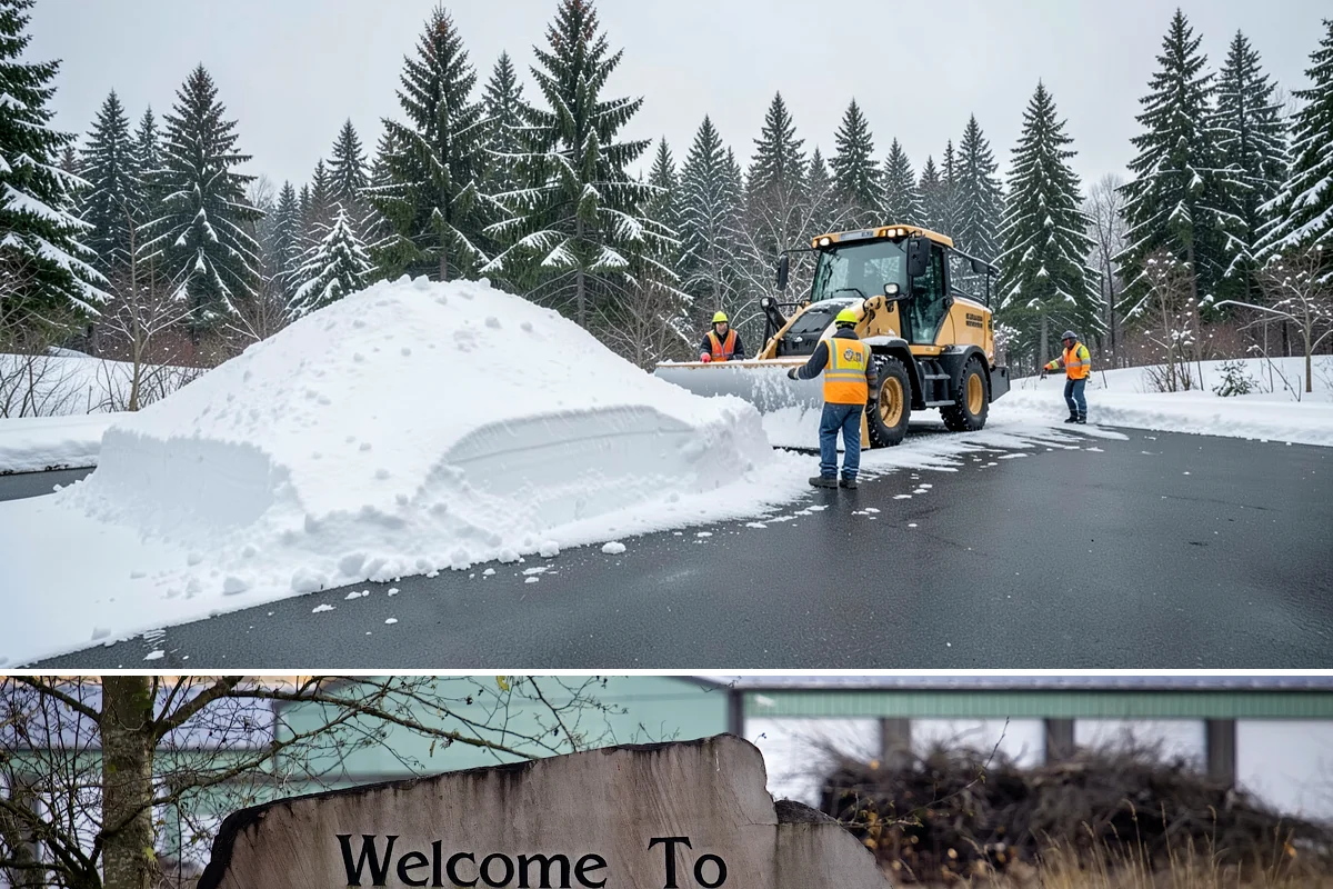 Big Box Store Snow Removal in Buckley, Pierce County, WA - Western Washington big box lots see most events between late November and February, usually from short lowland snaps rather than...