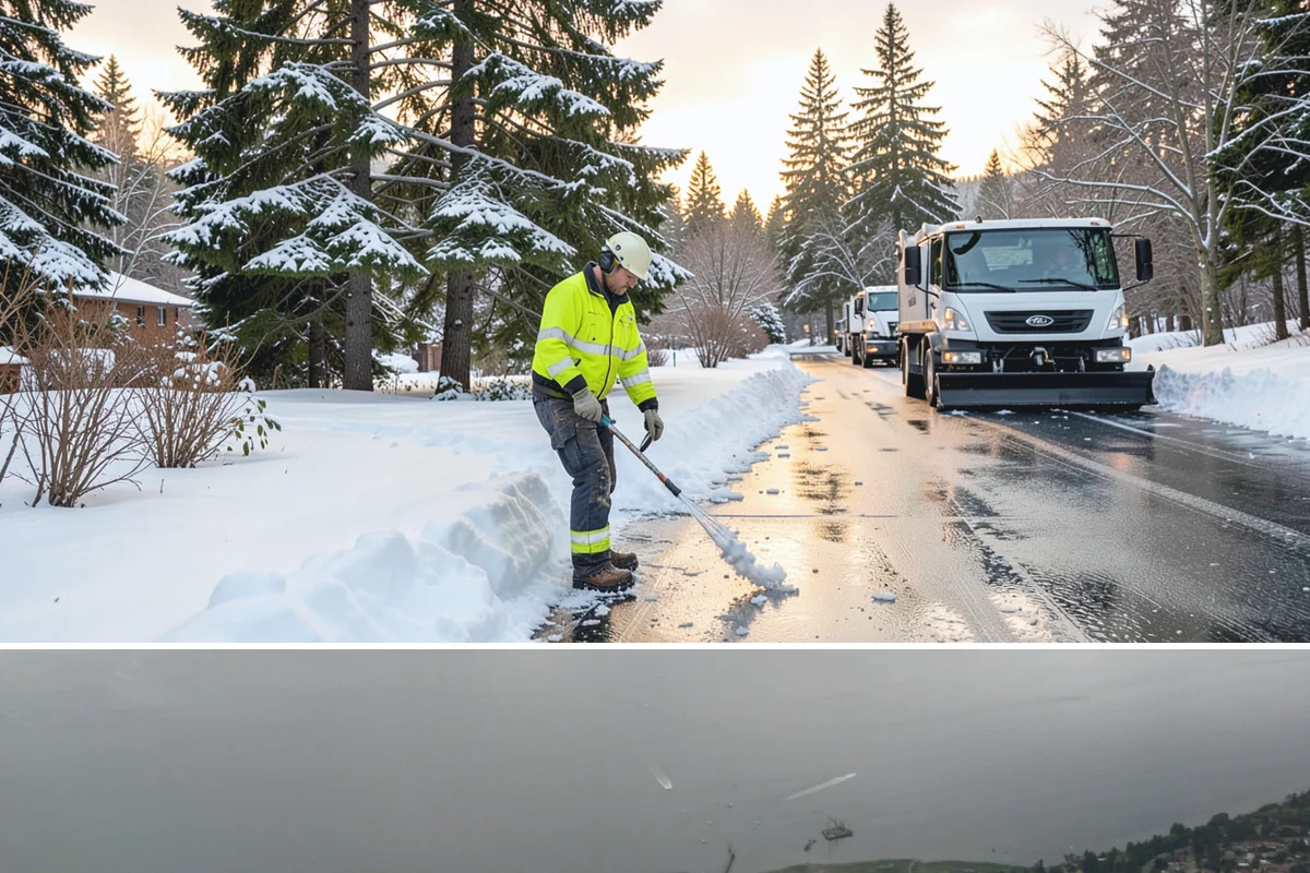 Big Box Store Snow Removal in Des Moines, King County, WA - Western Washington big box lots see most events between late November and February, usually from short lowland snaps rather than...