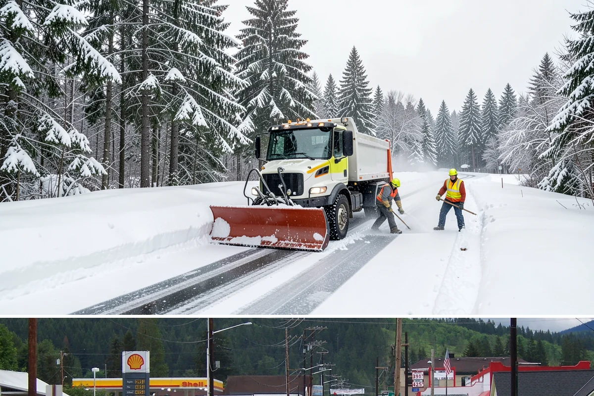 Big Box Store Snow Removal in Granite Falls, Snohomish County, WA - Western Washington big box lots see most events between late November and February, usually from short lowland snaps rather than...