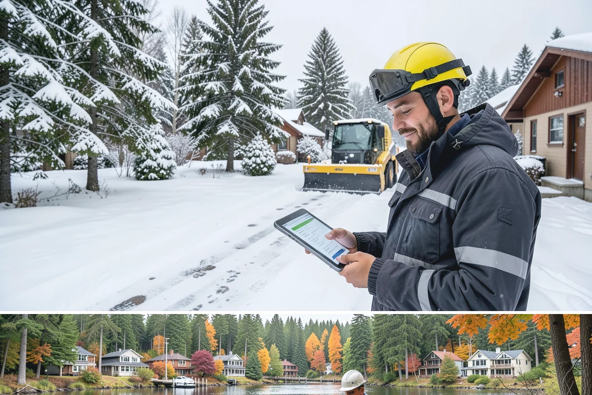 Big Box Store Snow Removal in La Conner, Skagit County, WA - Western Washington big box lots see most events between late November and February, usually from short lowland snaps rather than...
