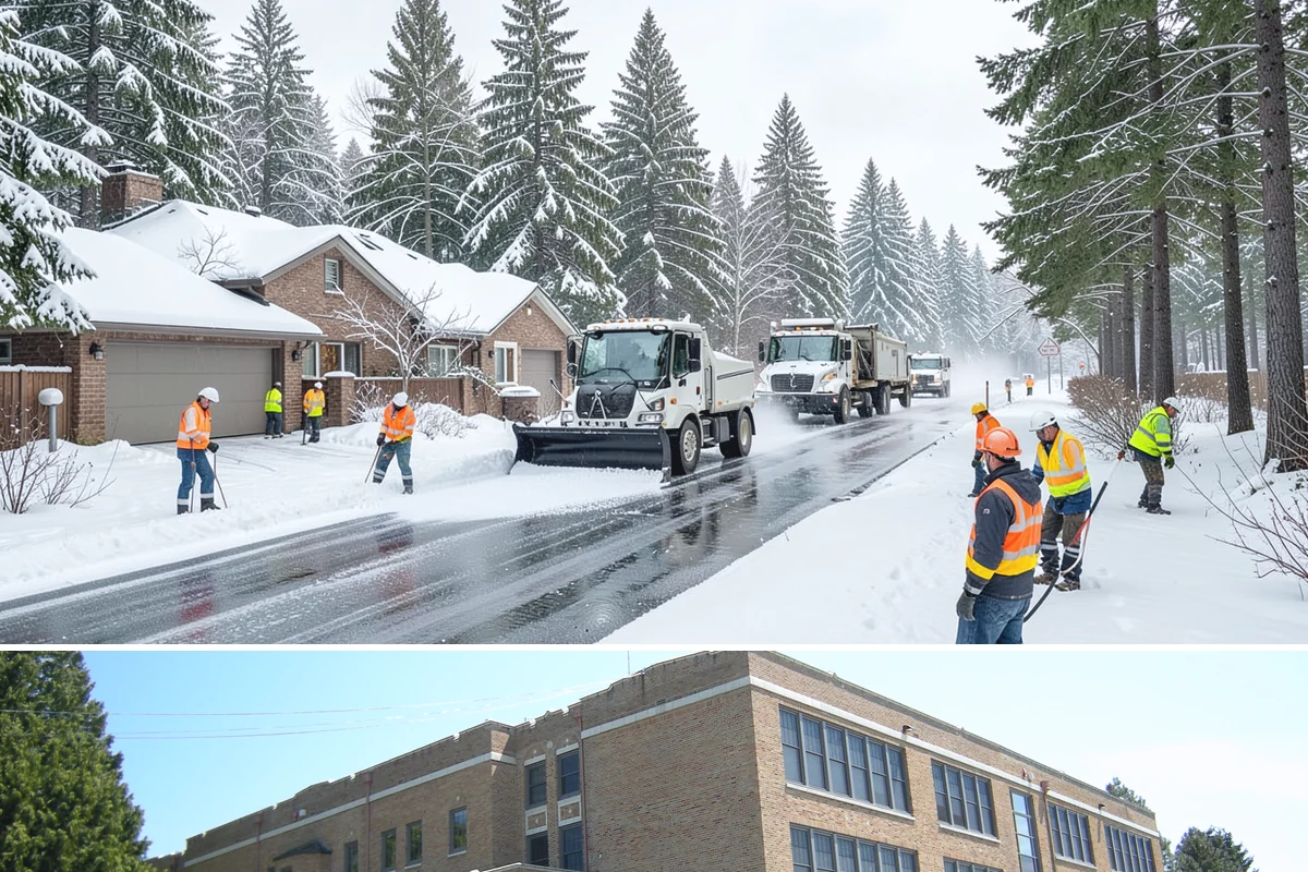 Big Box Store Snow Removal in Maple Valley, King County, WA - Western Washington big box lots see most events between late November and February, usually from short lowland snaps rather than...