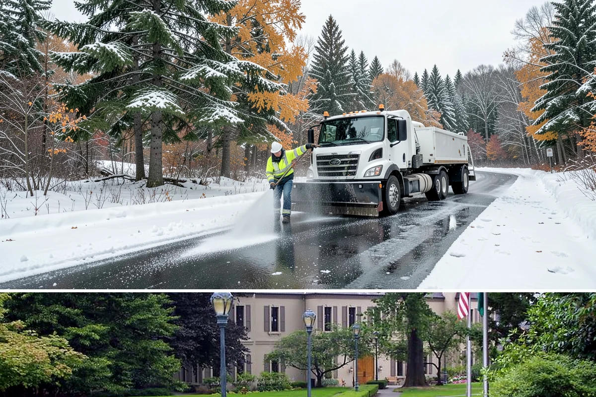 Big Box Store Snow Removal in Woodinville, King County, WA - Western Washington big box lots see most events between late November and February, usually from short lowland snaps rather than...