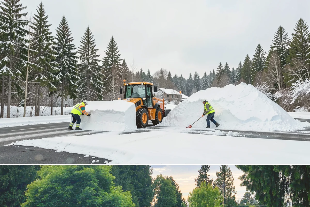 Bike Lane Clearing in Bonney Lake, Pierce County, WA - Add bike-lane clearing to your winter plan before the December cold snaps that catch commuters off guard.