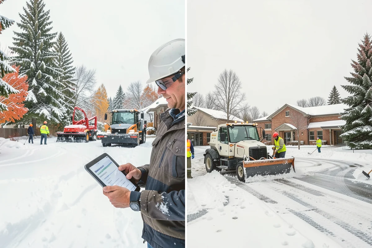 Bike Lane Clearing in Bothell, King County, WA - Clear the bike lane to full width with compact equipment
