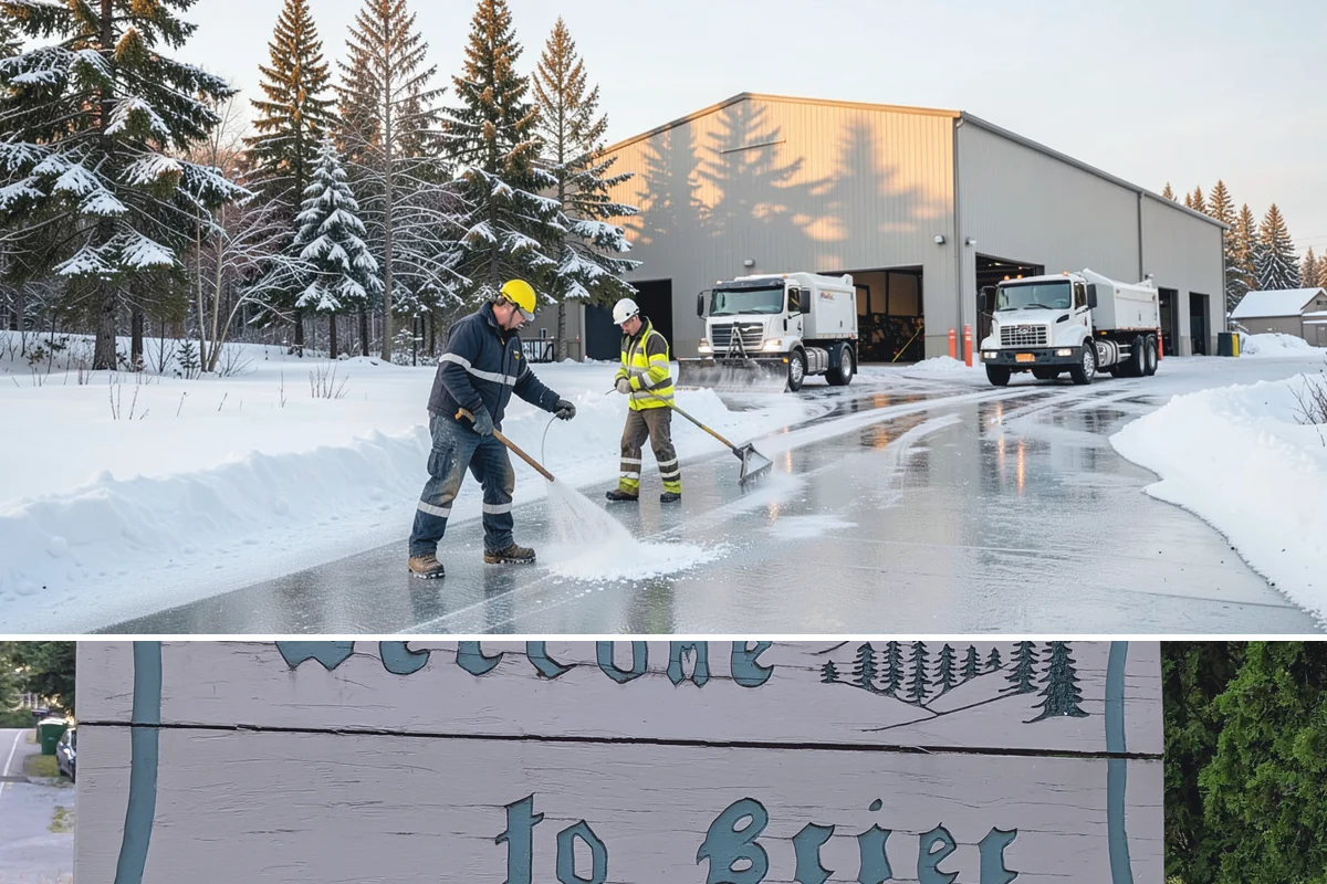 Bike Lane Clearing in Brier, Snohomish County, WA - Add bike-lane clearing to your winter plan before the December cold snaps that catch commuters off guard.