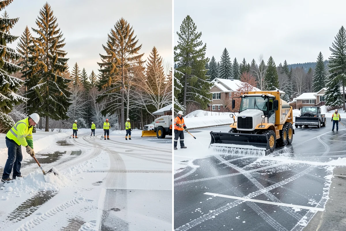 Bike Lane Clearing in Clyde Hill, King County, WA - Clear the bike lane to full width with compact equipment