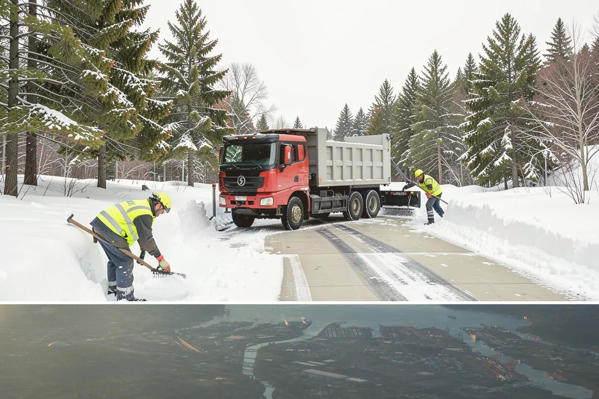 Bike Lane Clearing in Fife, Pierce County, WA - Add bike-lane clearing to your winter plan before the December cold snaps that catch commuters off guard.