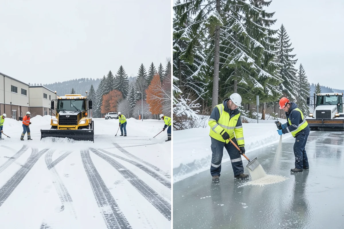 Bike Lane Clearing in Gold Bar, Snohomish County, WA - Clear the bike lane to full width with compact equipment