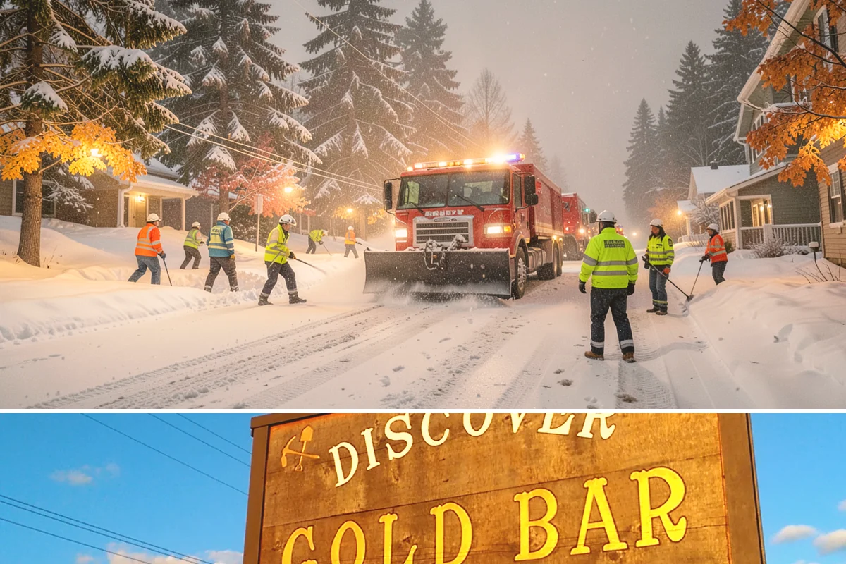 Bike Lane Clearing in Gold Bar, Snohomish County, WA - Add bike-lane clearing to your winter plan before the December cold snaps that catch commuters off guard.