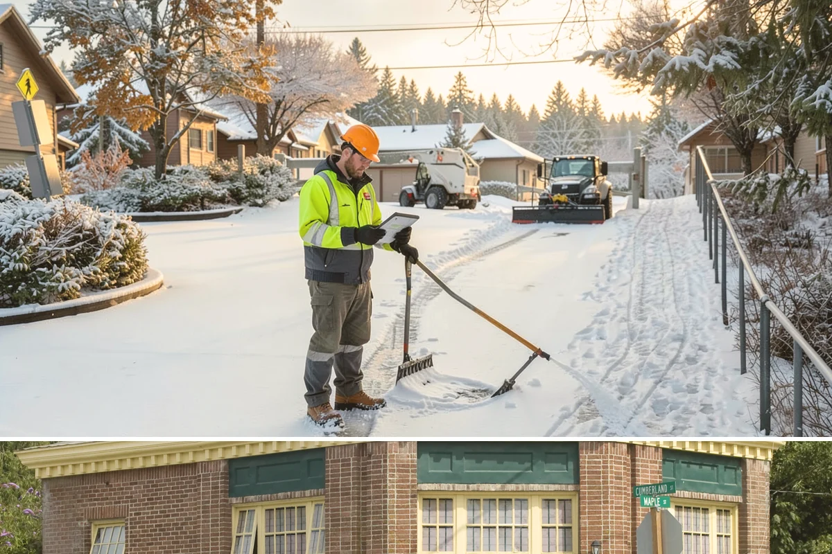 Bike Lane Clearing in Hamilton, Skagit County, WA - Add bike-lane clearing to your winter plan before the December cold snaps that catch commuters off guard.