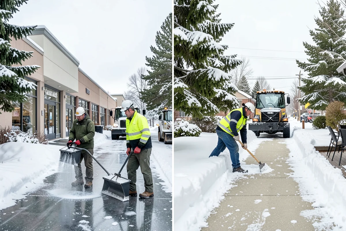 Bike Lane Clearing in Hunts Point, King County, WA - Clear the bike lane to full width with compact equipment