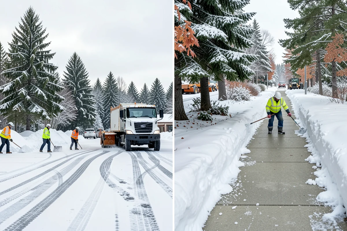 Bike Lane Clearing in Kenmore, King County, WA - Clear the bike lane to full width with compact equipment