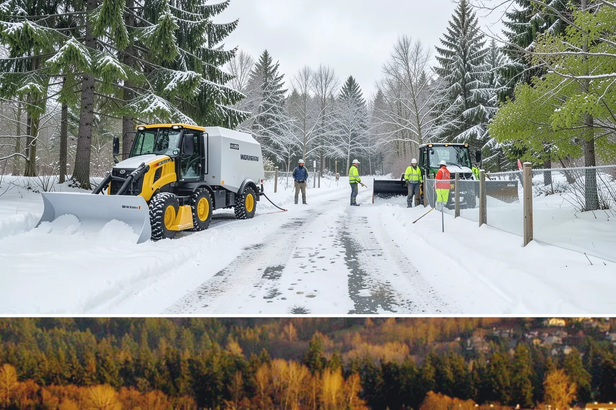 Bike Lane Clearing in Kenmore, King County, WA - Add bike-lane clearing to your winter plan before the December cold snaps that catch commuters off guard.