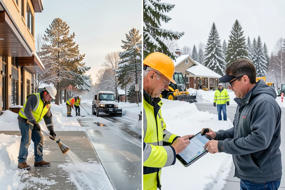 Bike Lane Clearing in Lyman, Skagit County, WA - Clear the bike lane to full width with compact equipment