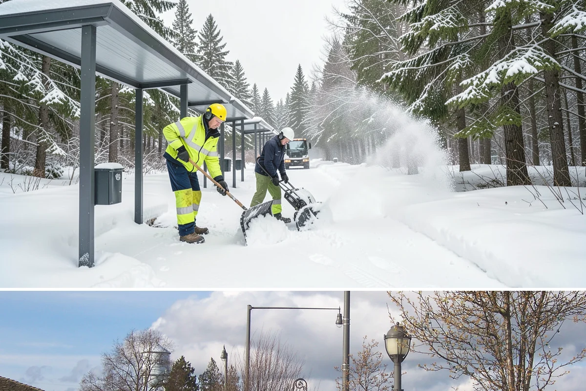 Bike Lane Clearing in Marysville, Snohomish County, WA - Add bike-lane clearing to your winter plan before the December cold snaps that catch commuters off guard.