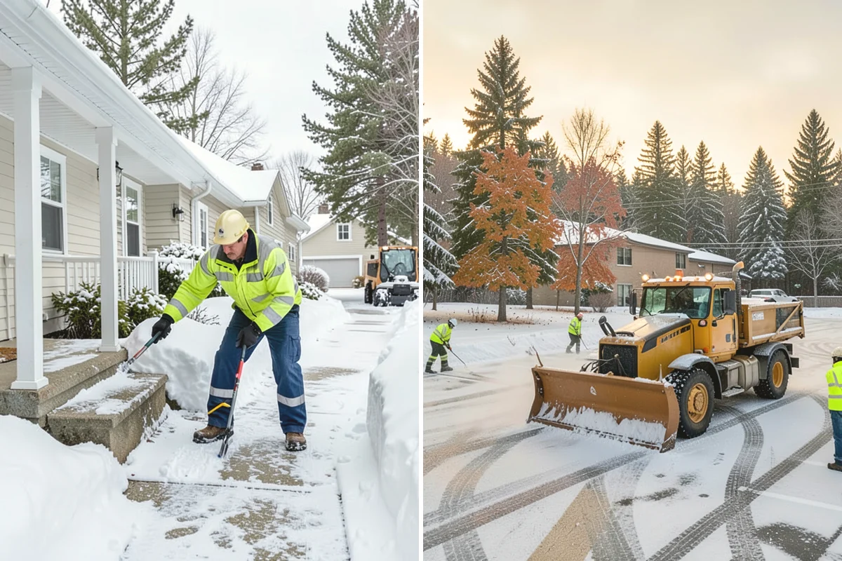 Bike Lane Clearing in Mill Creek, Snohomish County, WA - Clear the bike lane to full width with compact equipment