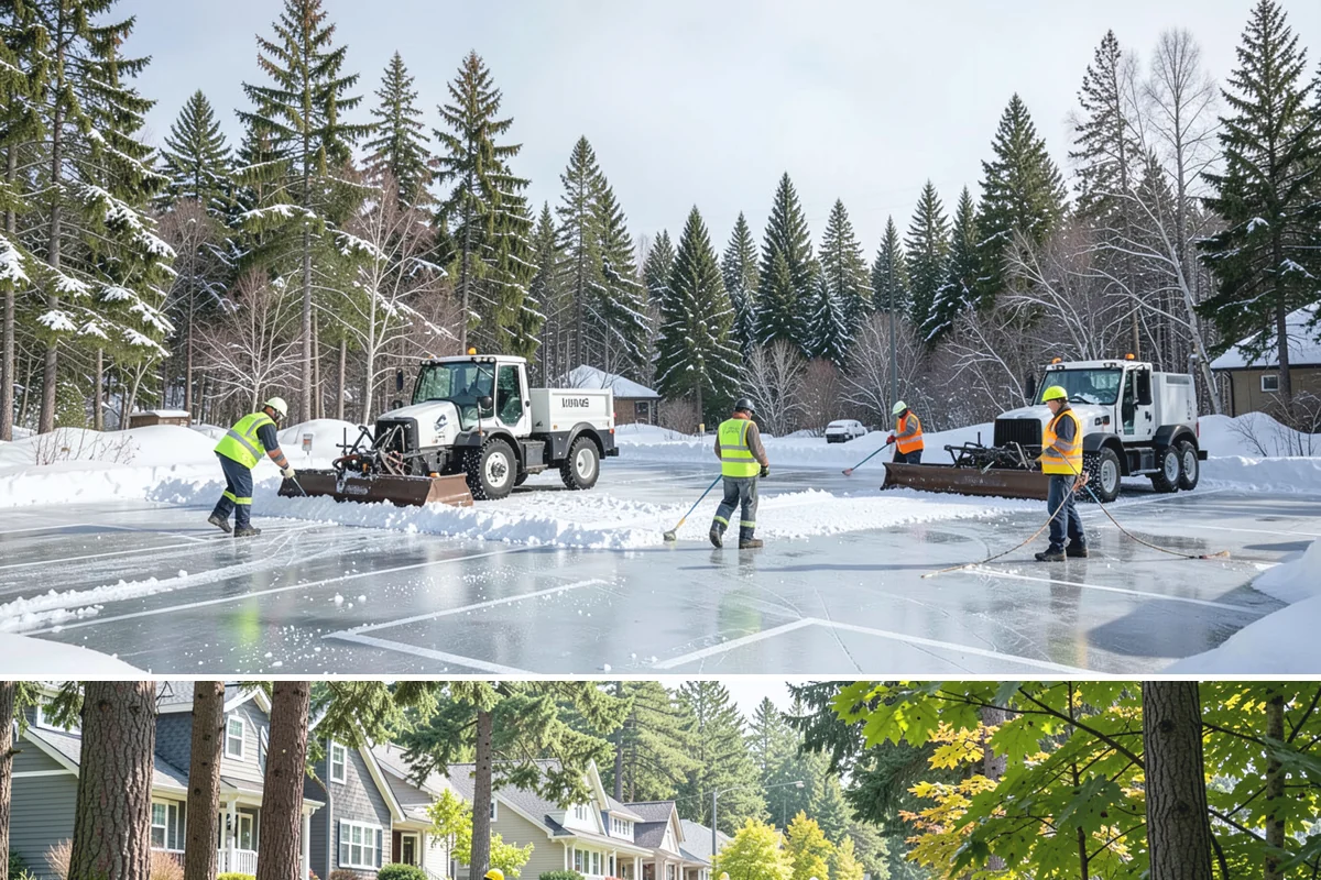 Bike Lane Clearing in Normandy Park, King County, WA - Add bike-lane clearing to your winter plan before the December cold snaps that catch commuters off guard.