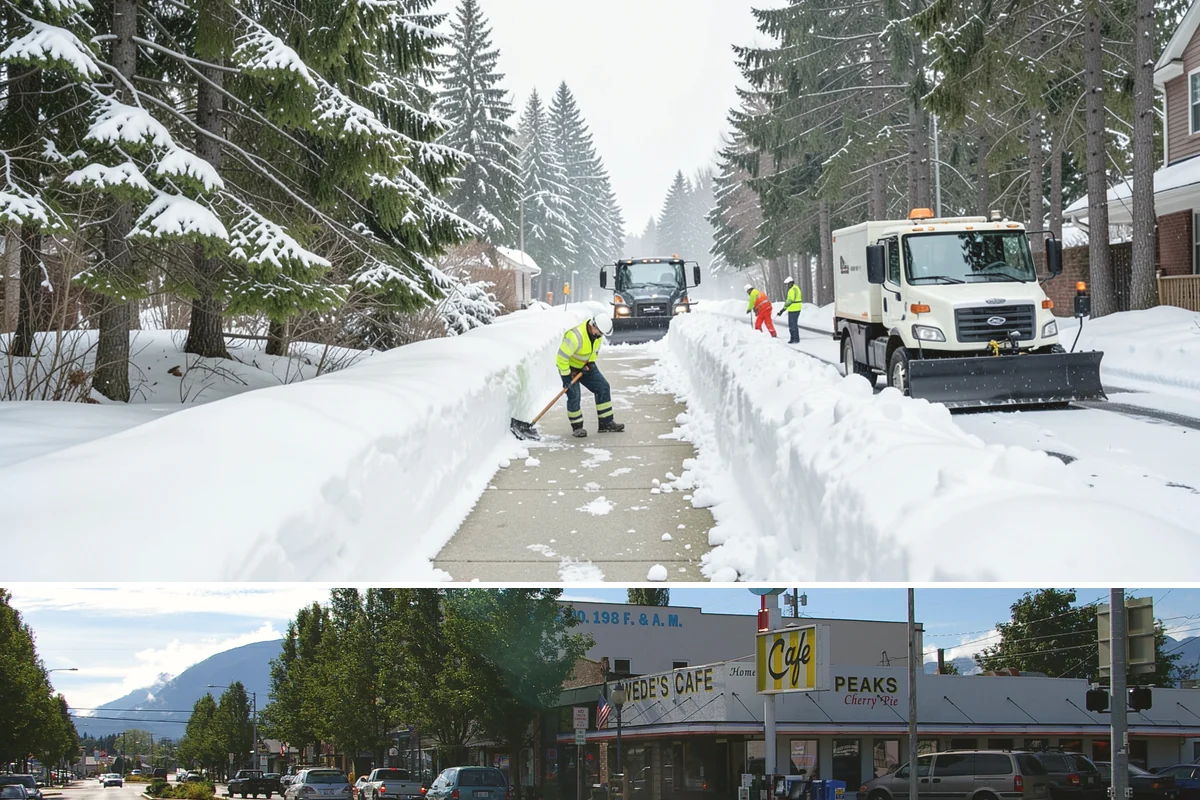 Bike Lane Clearing in North Bend, King County, WA - Add bike-lane clearing to your winter plan before the December cold snaps that catch commuters off guard.