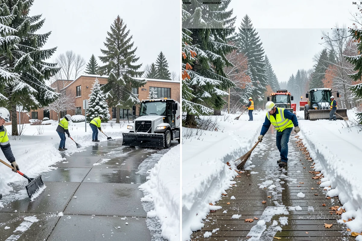 Bike Lane Clearing in Sedro-Woolley, Skagit County, WA - Clear the bike lane to full width with compact equipment
