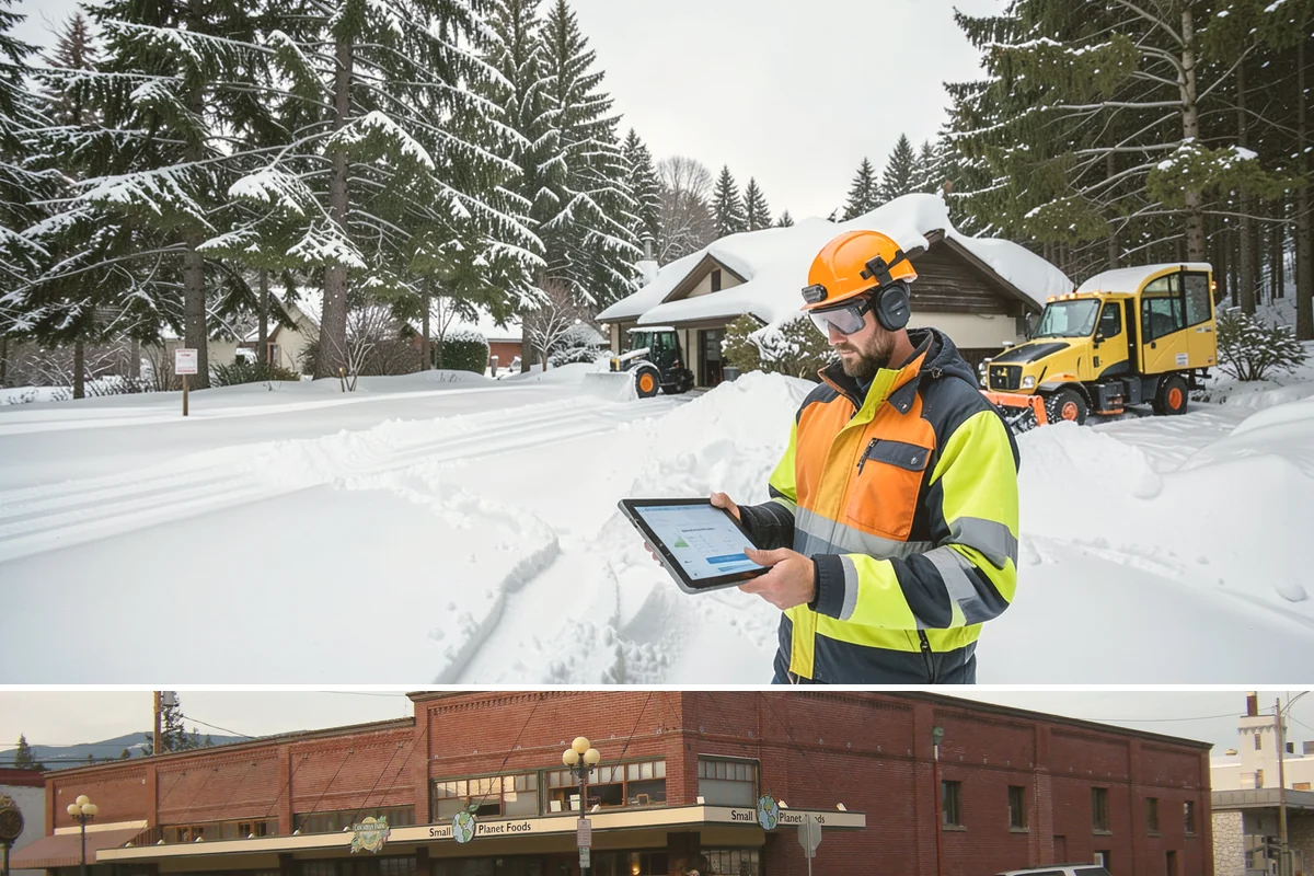Bike Lane Clearing in Sedro-Woolley, Skagit County, WA - Add bike-lane clearing to your winter plan before the December cold snaps that catch commuters off guard.
