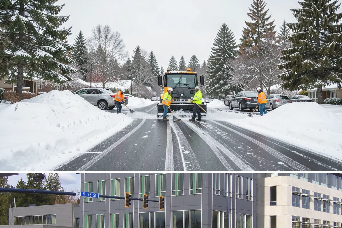 Bike Lane Clearing in Shoreline, King County, WA - Add bike-lane clearing to your winter plan before the December cold snaps that catch commuters off guard.