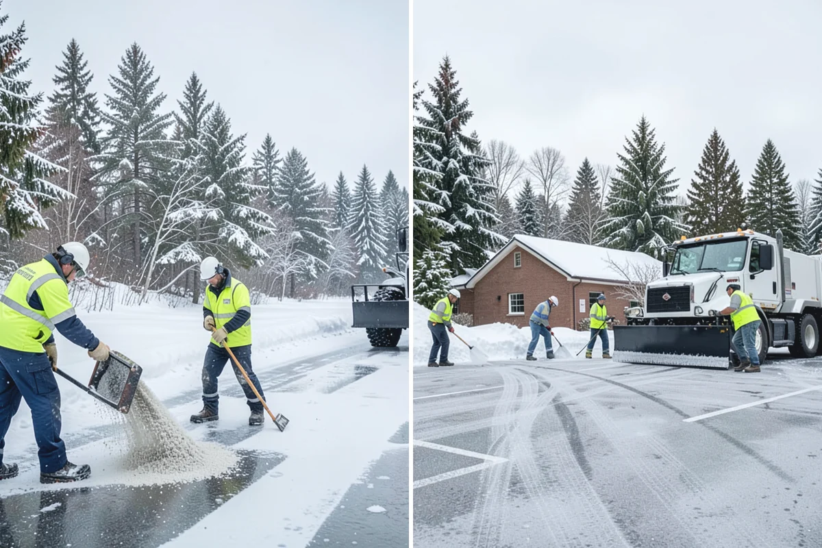 Bike Lane Clearing in Skykomish, King County, WA - Clear the bike lane to full width with compact equipment