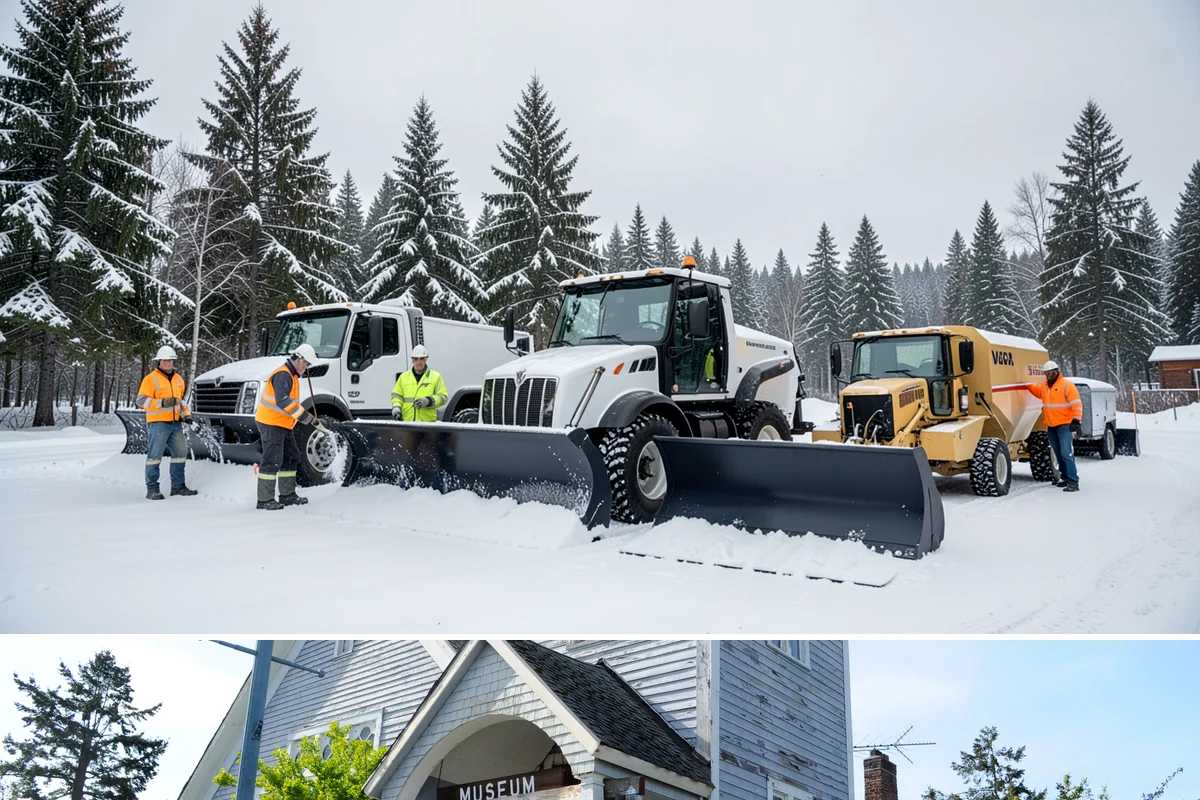 Bike Lane Clearing in Steilacoom, Pierce County, WA - Add bike-lane clearing to your winter plan before the December cold snaps that catch commuters off guard.