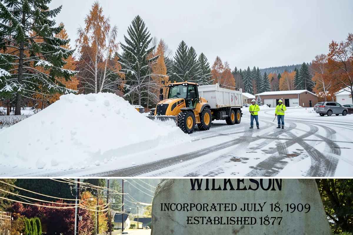 Bike Lane Clearing in Wilkeson, Pierce County, WA - Add bike-lane clearing to your winter plan before the December cold snaps that catch commuters off guard.