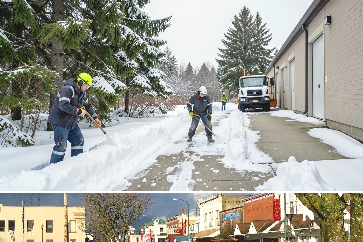 Black Ice Treatment in Arlington, Snohomish County, WA - Black ice treatment peaks during the calm, clear nights of December and January when Puget Sound's damp pavement refreezes before...