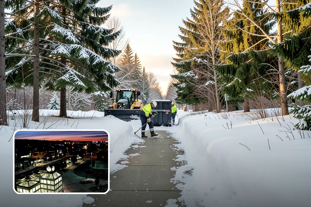 Black Ice Treatment in Auburn, King County, WA - Neutralizes the transparent glaze that causes surprise falls