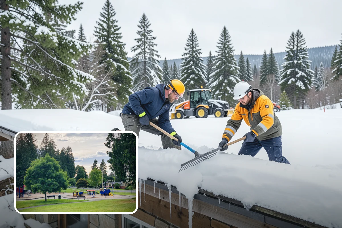 Black Ice Treatment in Bonney Lake, Pierce County, WA - Neutralizes the transparent glaze that causes surprise falls