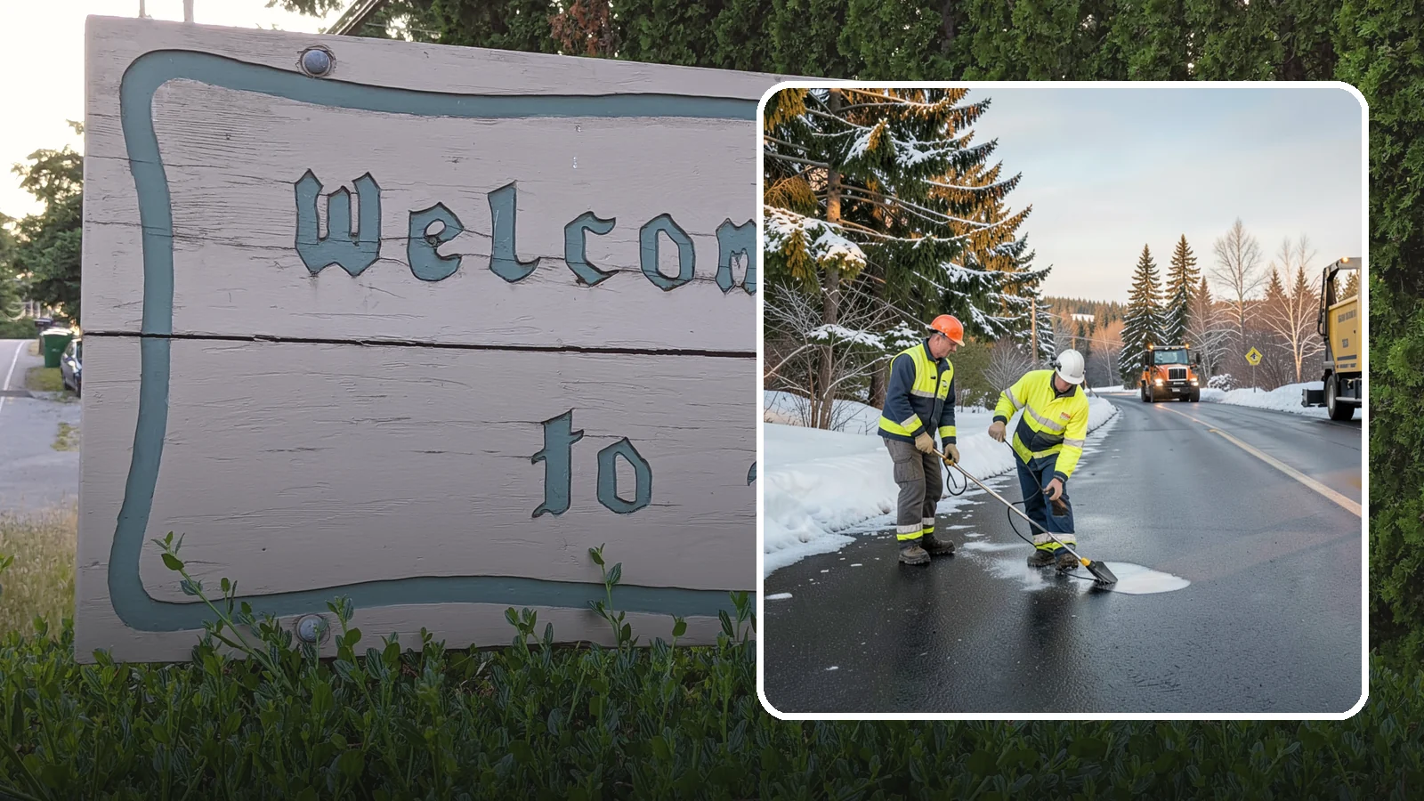 Black Ice Treatment in Brier, Snohomish County, WA - Black ice treatment tackles the nearly invisible glaze that forms when Western Washington's wet pavement refreezes after dark.