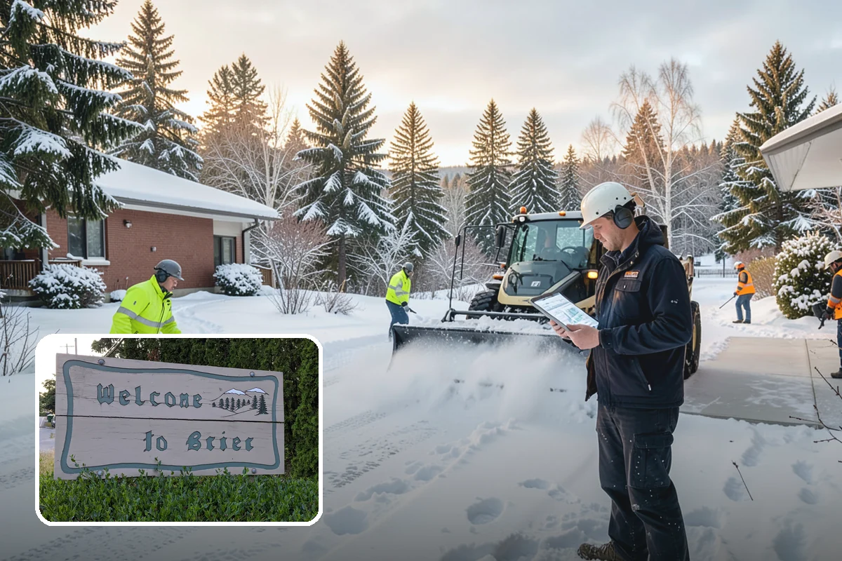 Black Ice Treatment in Brier, Snohomish County, WA - Neutralizes the transparent glaze that causes surprise falls